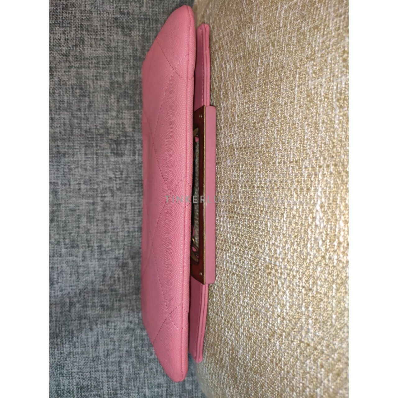 Chanel Pink Caviar GHW #29 Clutch	