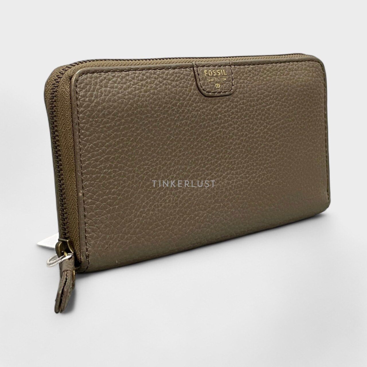 Fossil Dark Olive Long Wallet