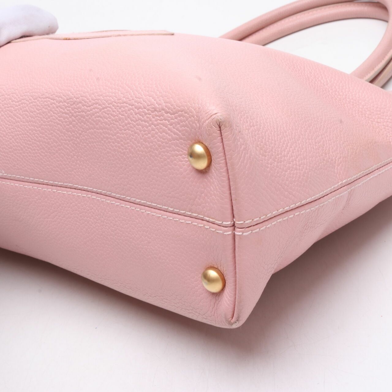 Chanel Vintage Pink Caviar Tote Bag