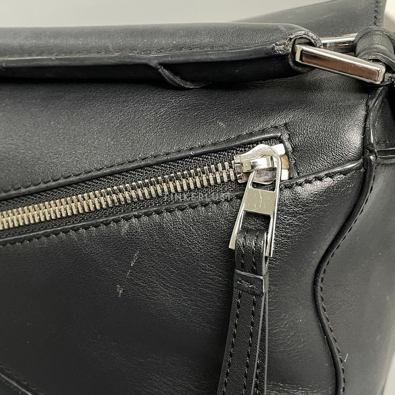  Loewe Puzzle Black Medium Bag