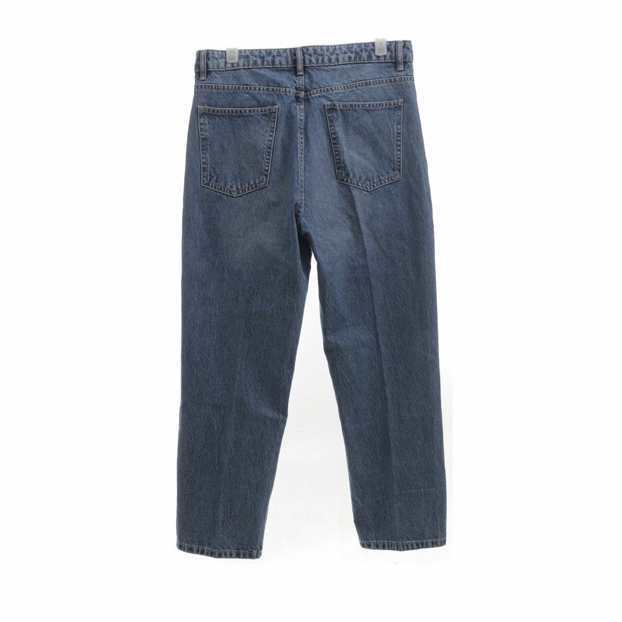 Zara Dark Blue Washed Long Pants