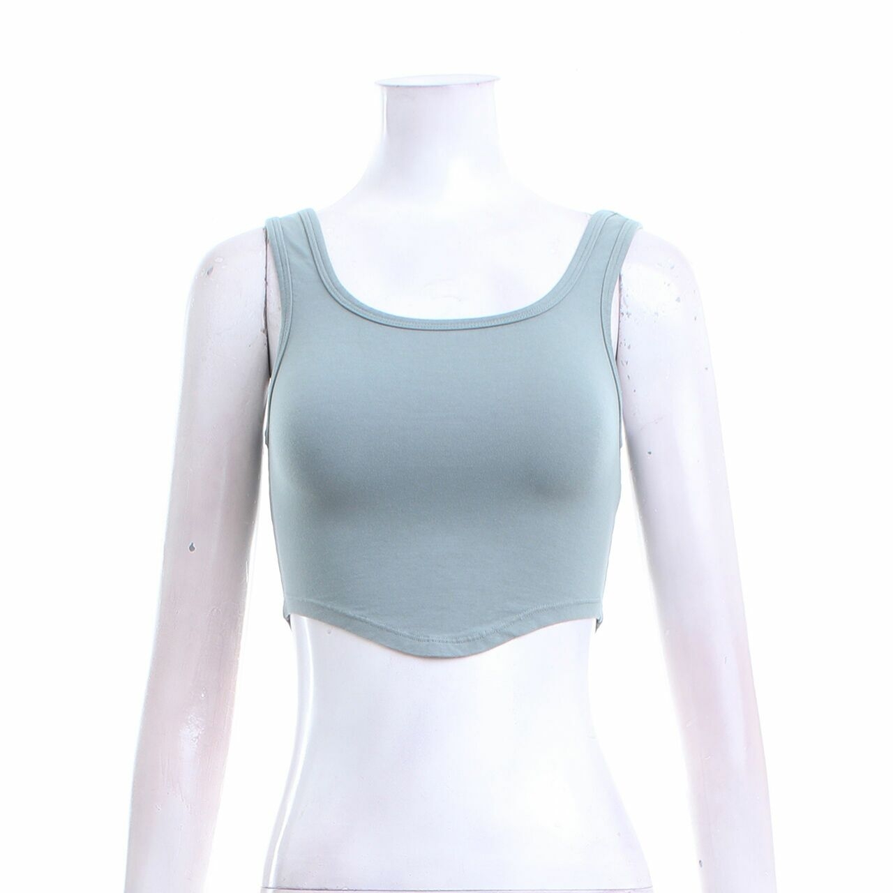 Veresa Mint Cropped Sleeveless