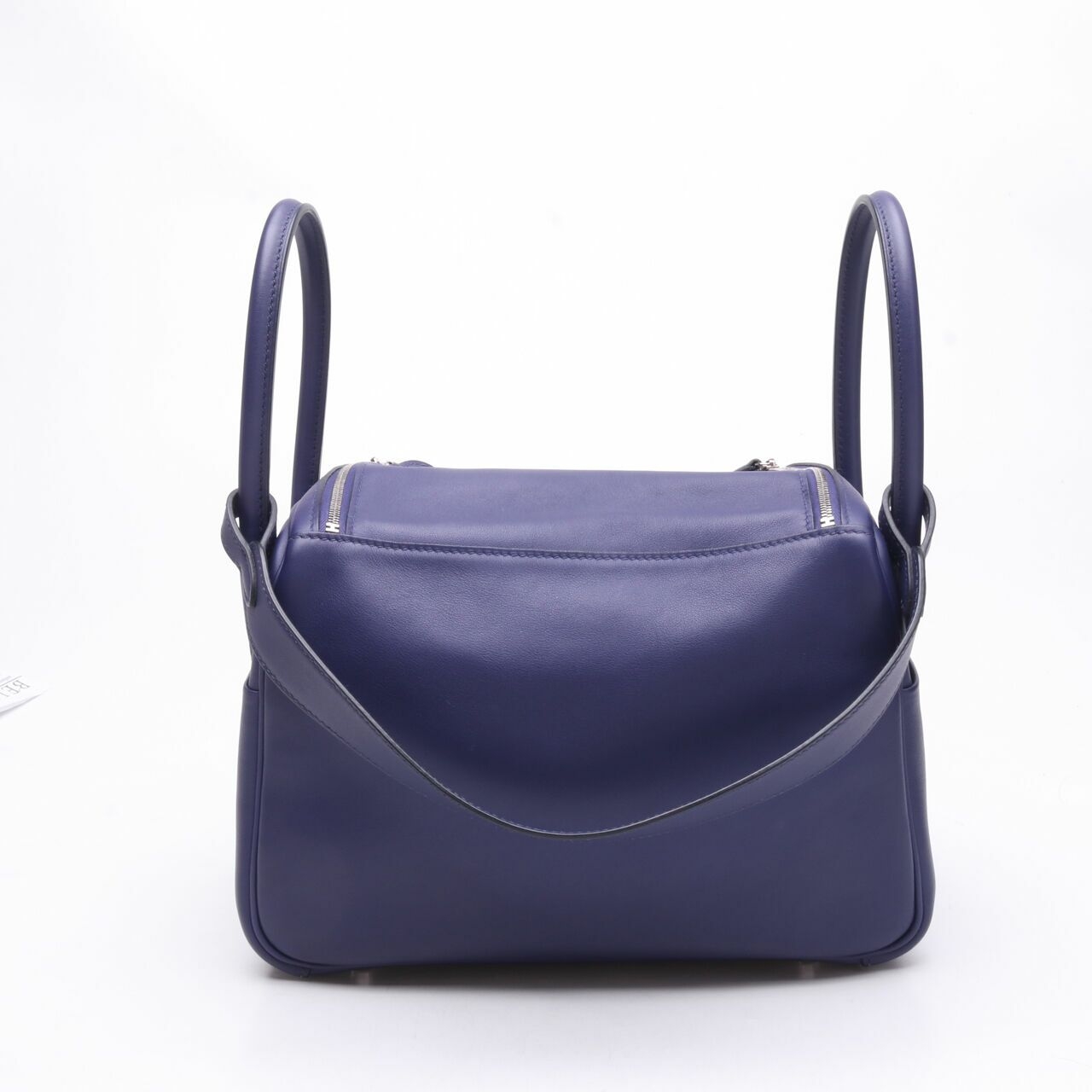 Hermes Lindy 26 Blue Encre Swift PHW #D 