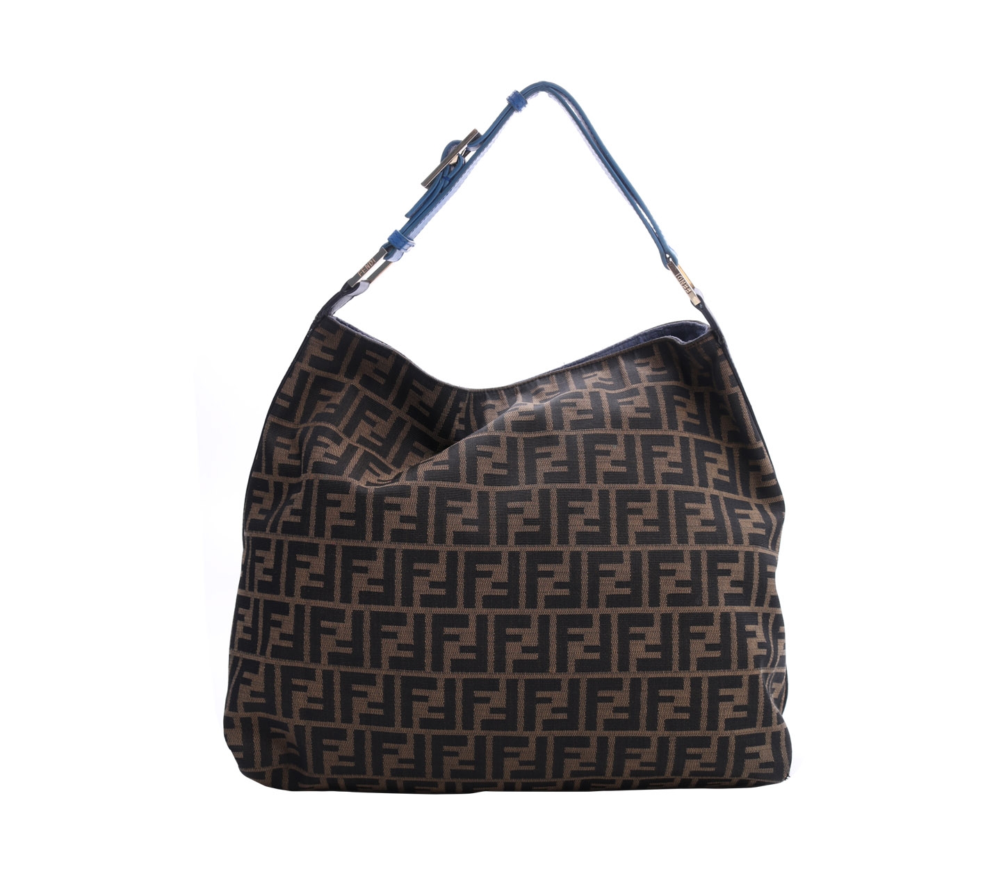 Fendi Brown Canvas Handbag