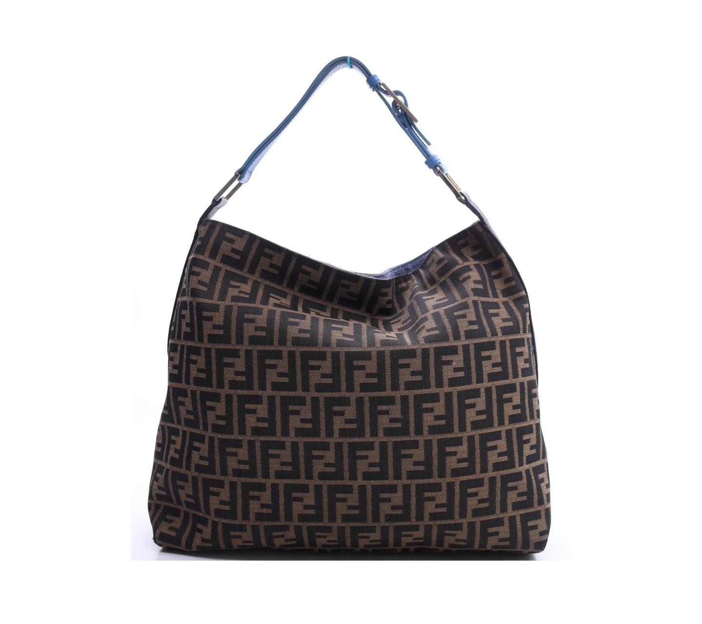 Fendi Brown Canvas Handbag