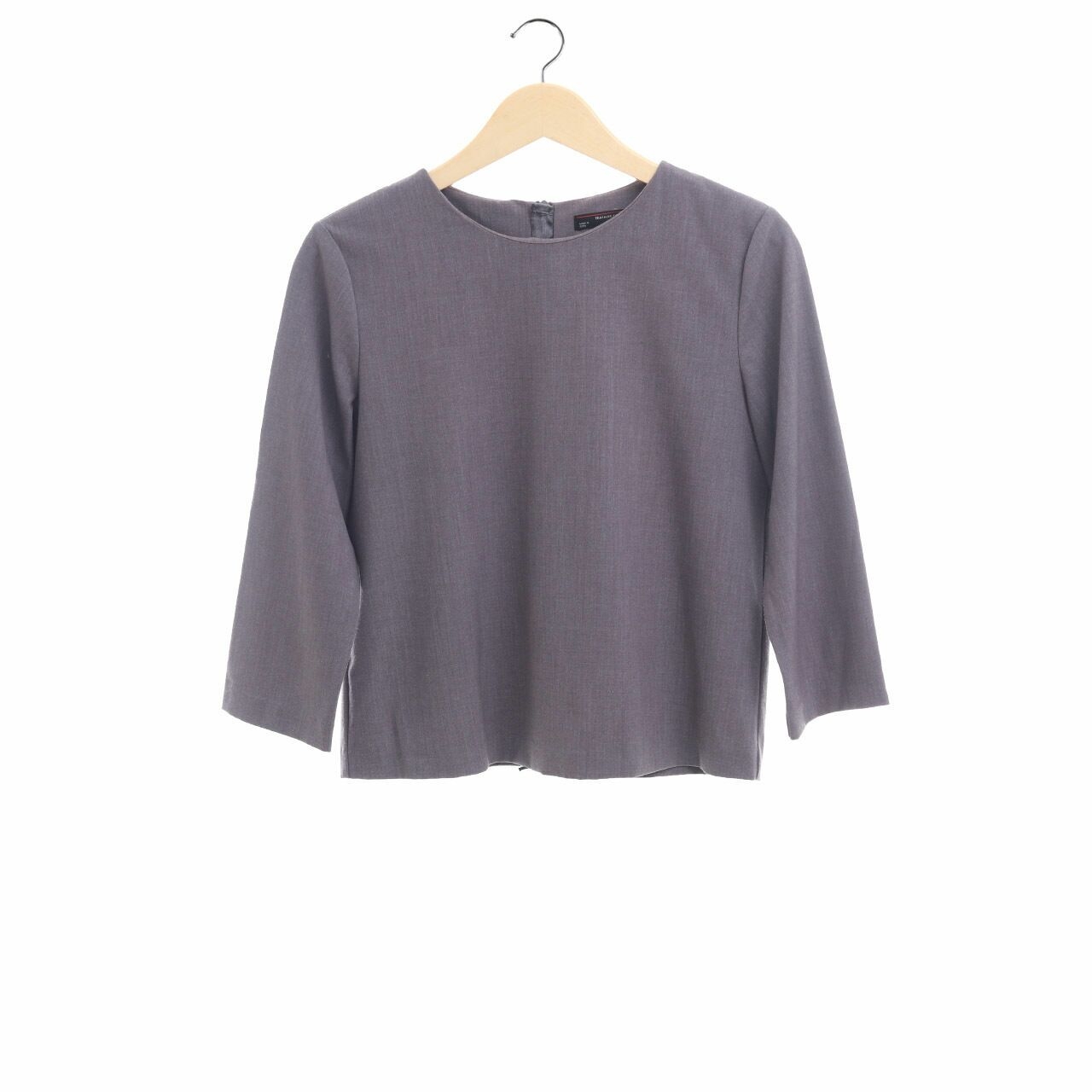 Zara Grey Blouse