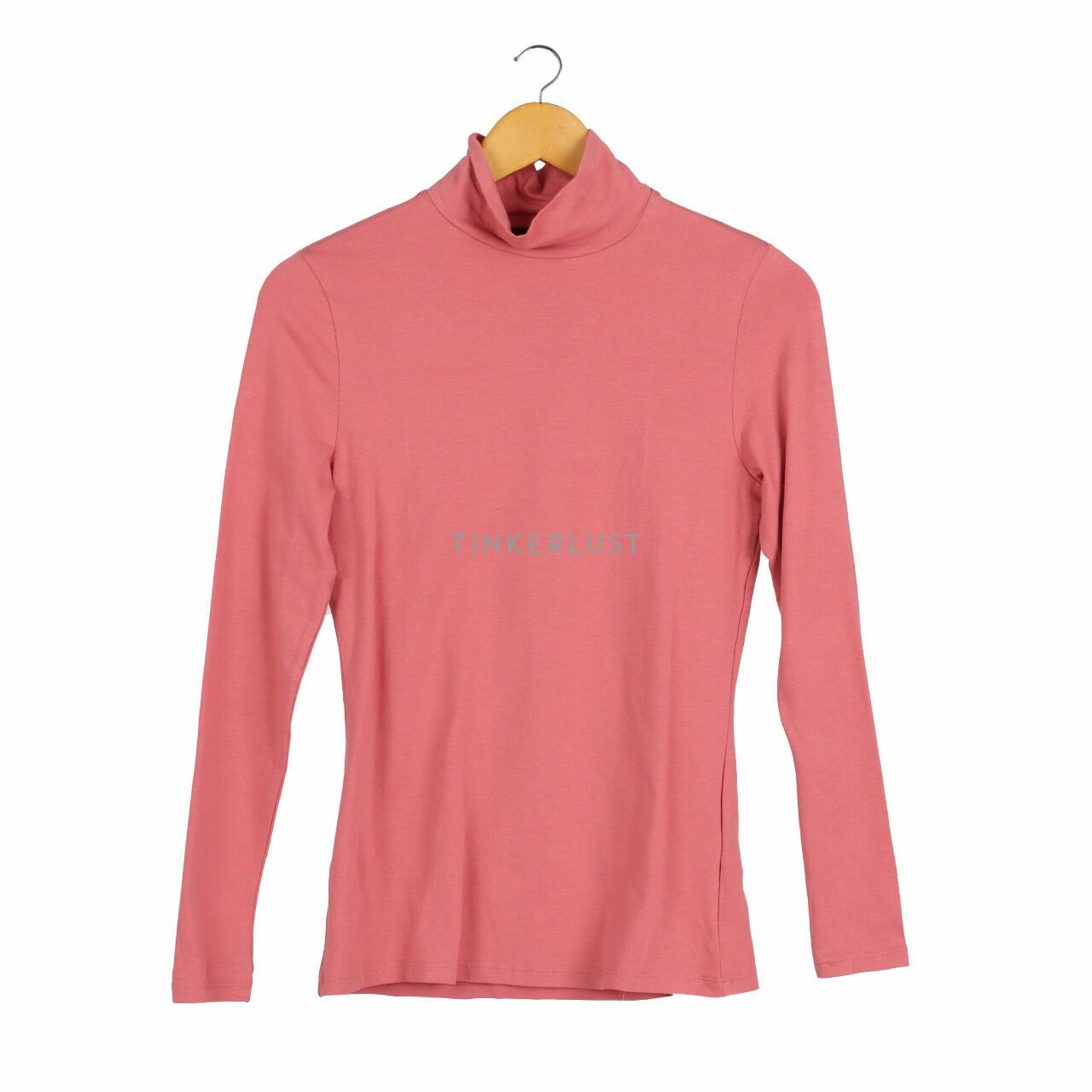 Marks & Spencer Cinnamon Blush Turtle Neck T-Shirt