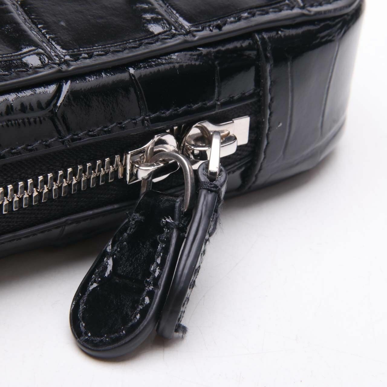 Balenciaga Croco Phone Holder Crossbody Bag