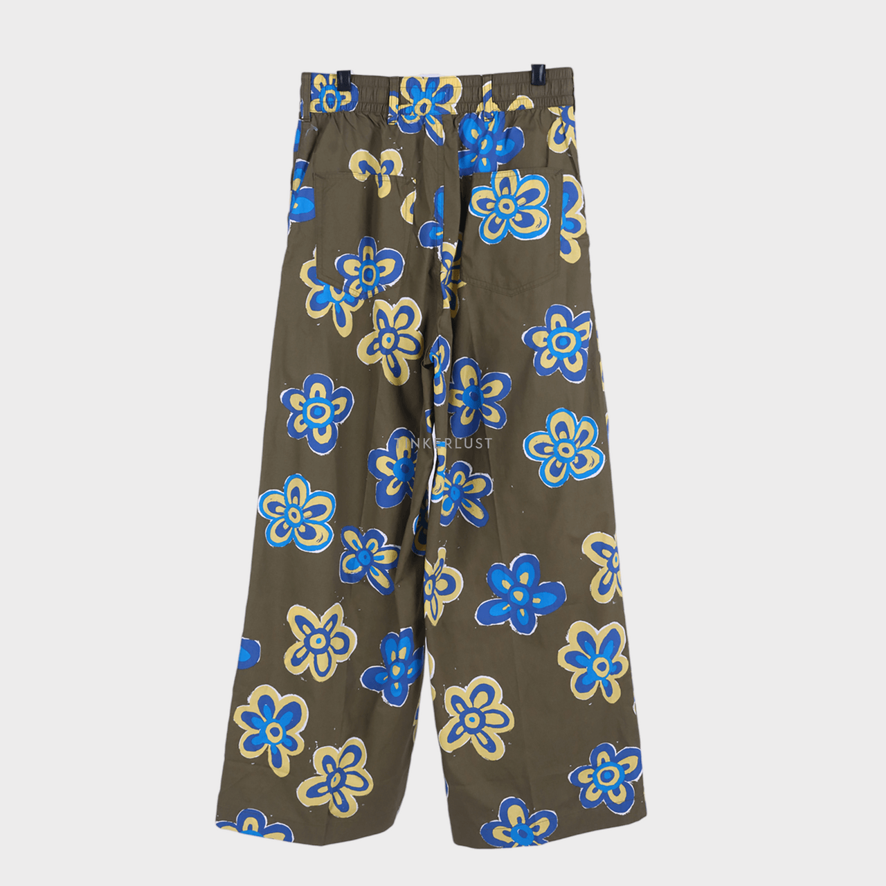 UNIQLO X Marni Khaki Green Floral Long Pants