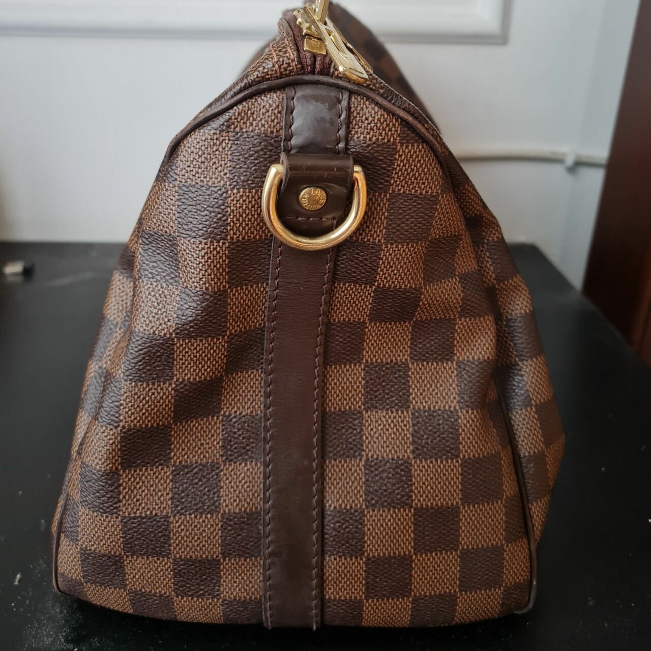 Louis Vuitton Brown Bandouliere 30 Damier 2017