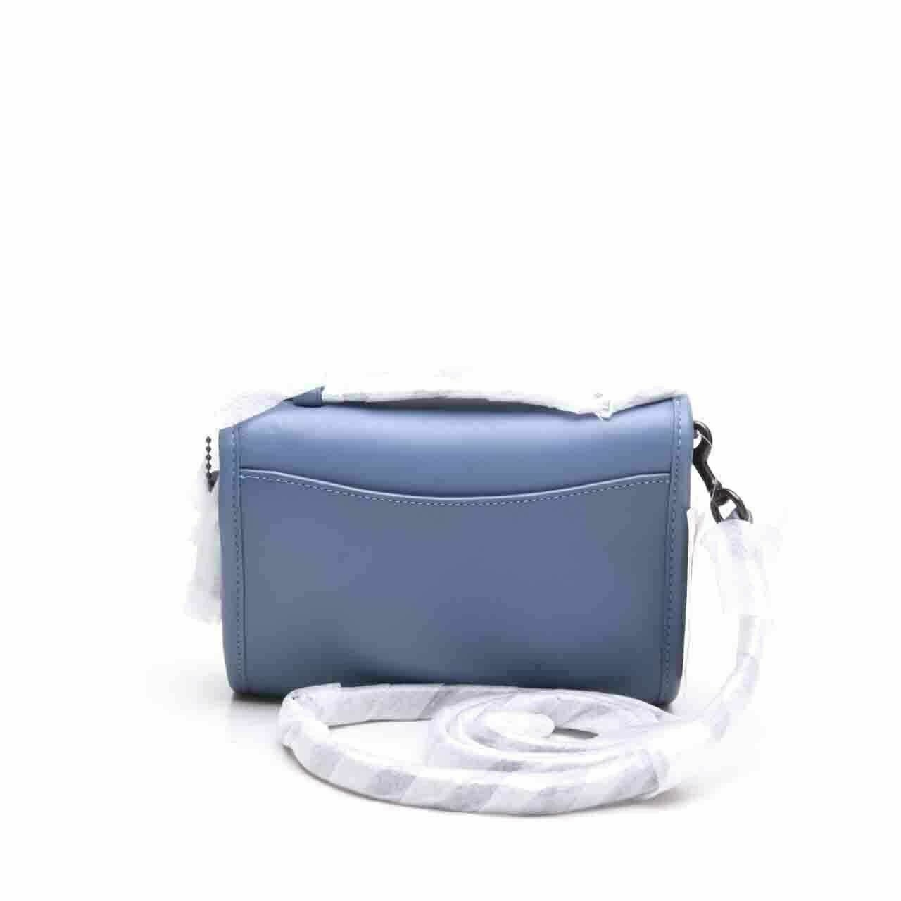 Coach C3486 Kip Turnlock Crossbody Washed Chambray