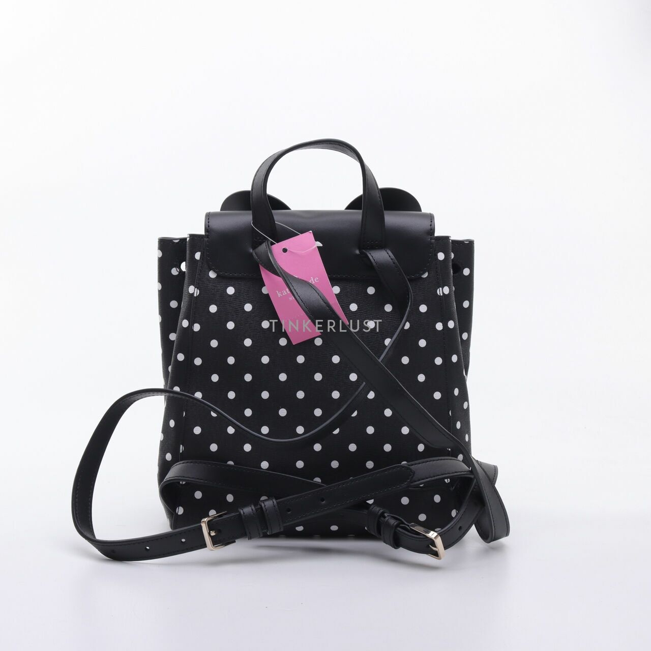 Kate Spade X Disney Black Multi K4642 Minnie Mouse Backpack