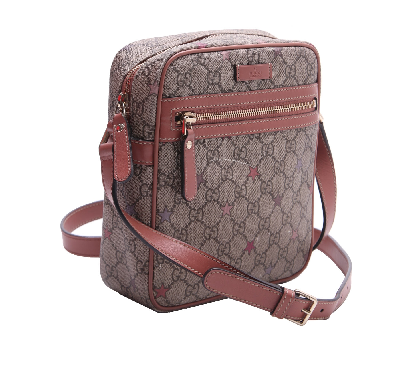 Gucci Brown & Mauve Sling Bag