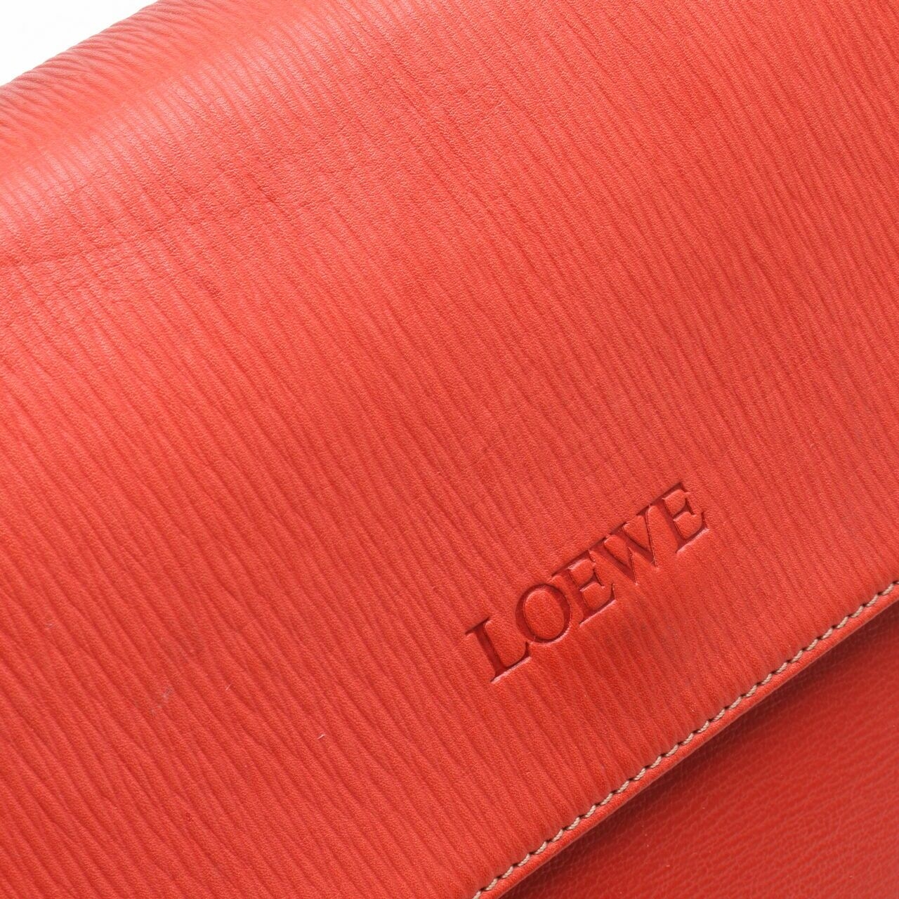 Loewe Red Satchel Bag