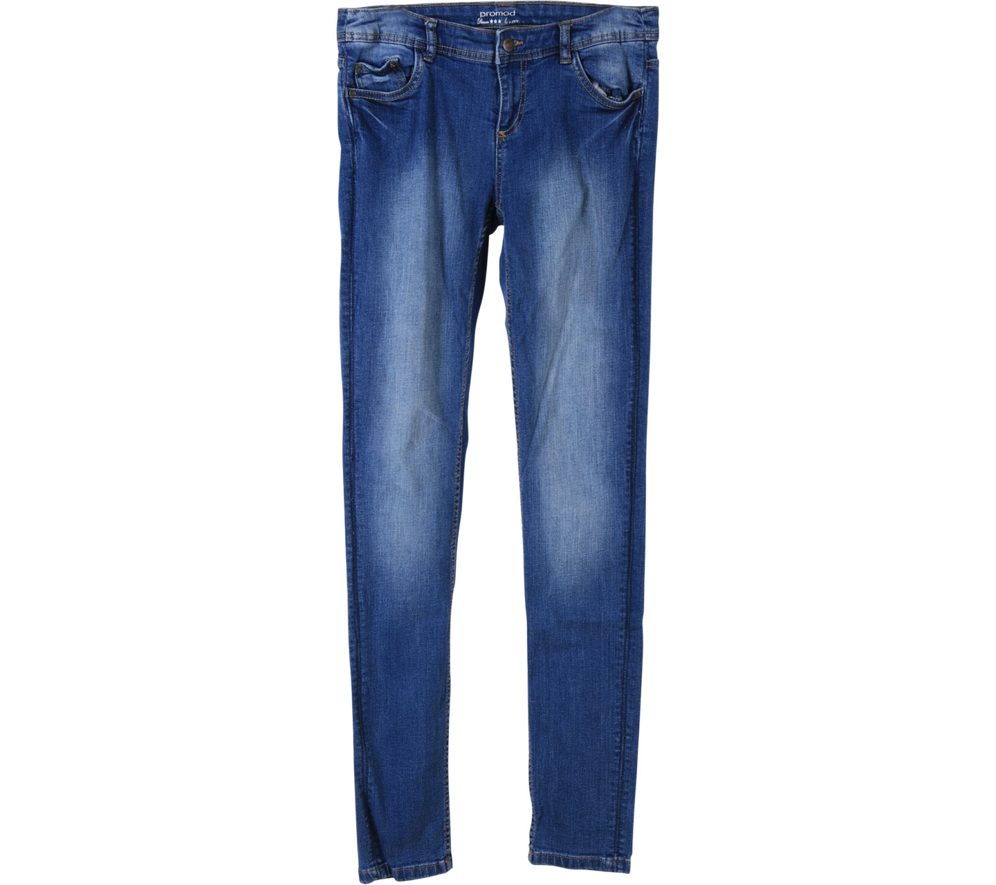 Promod Blue Washed Pants