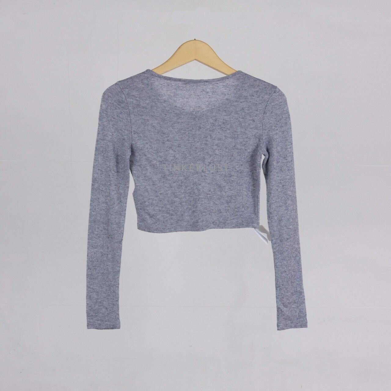 Zara Grey Crop Cardigan