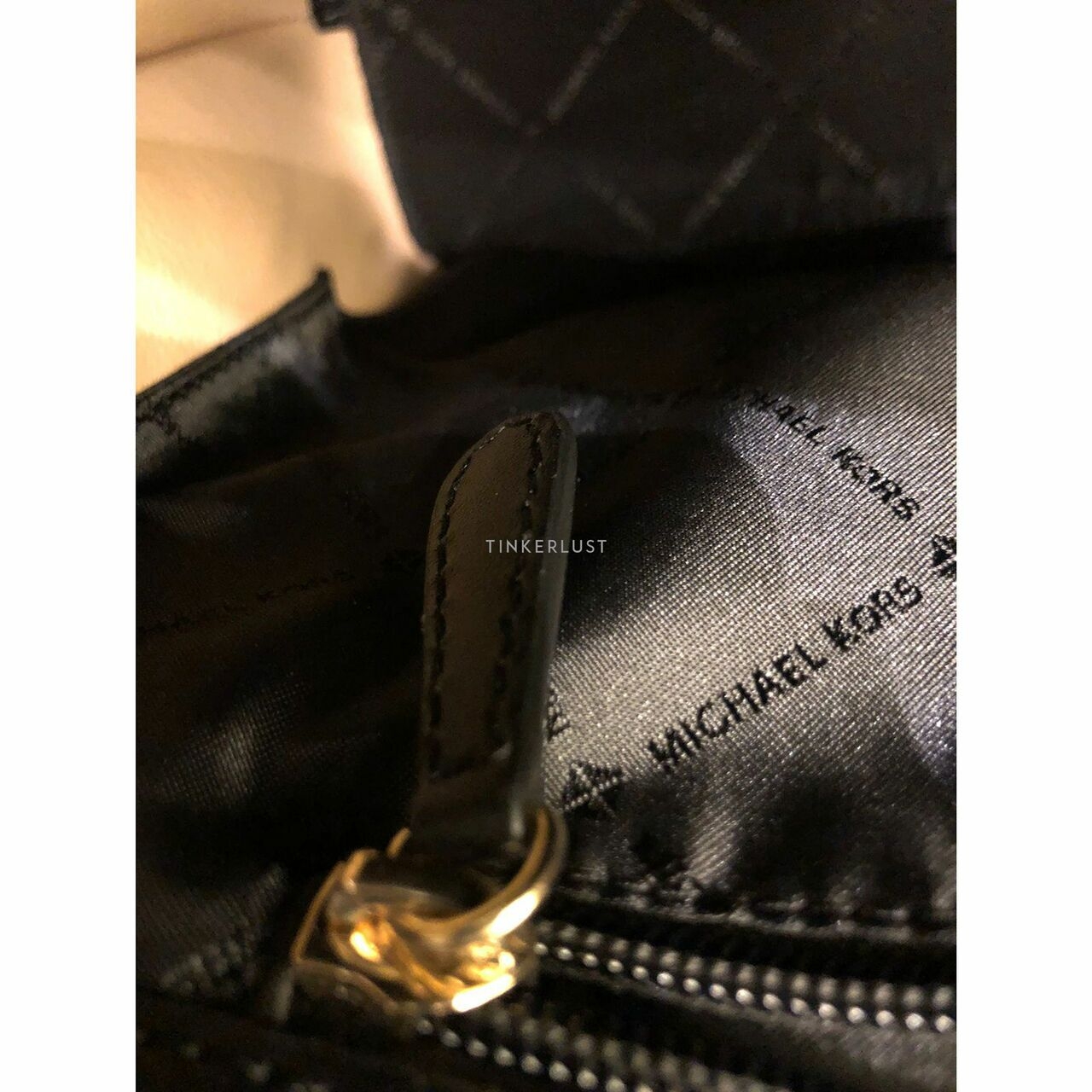 Michael Kors Emilia Small Satchel Leather Black 