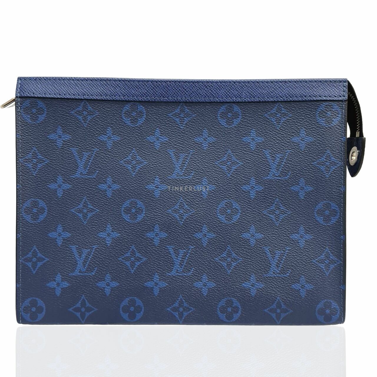 Louis Vuitton Voyage Monogram Pochette Cobalt Blue Chip 