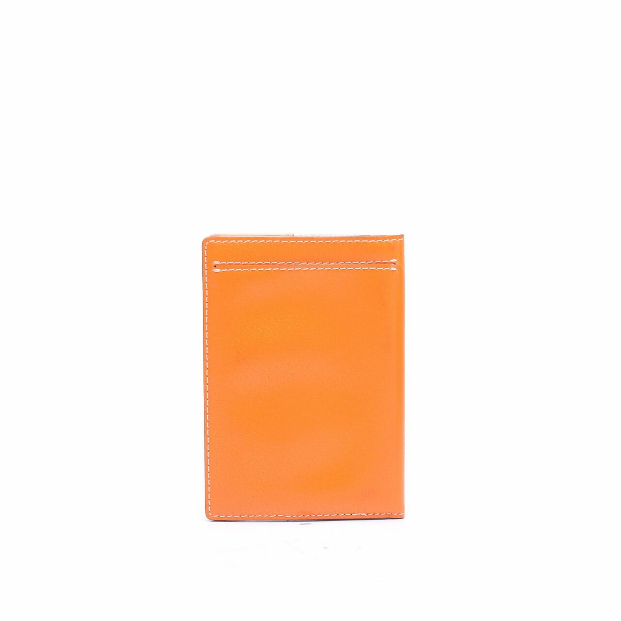 Kate Spade New York Orange Passport Holder Wallet 