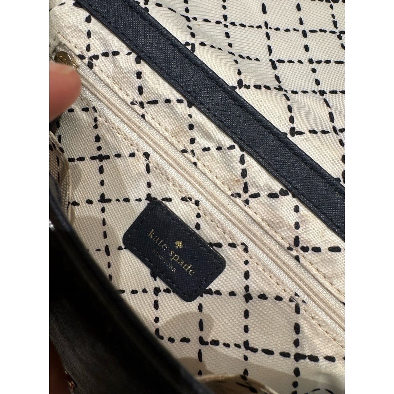 Kate Spade Navy Clutch