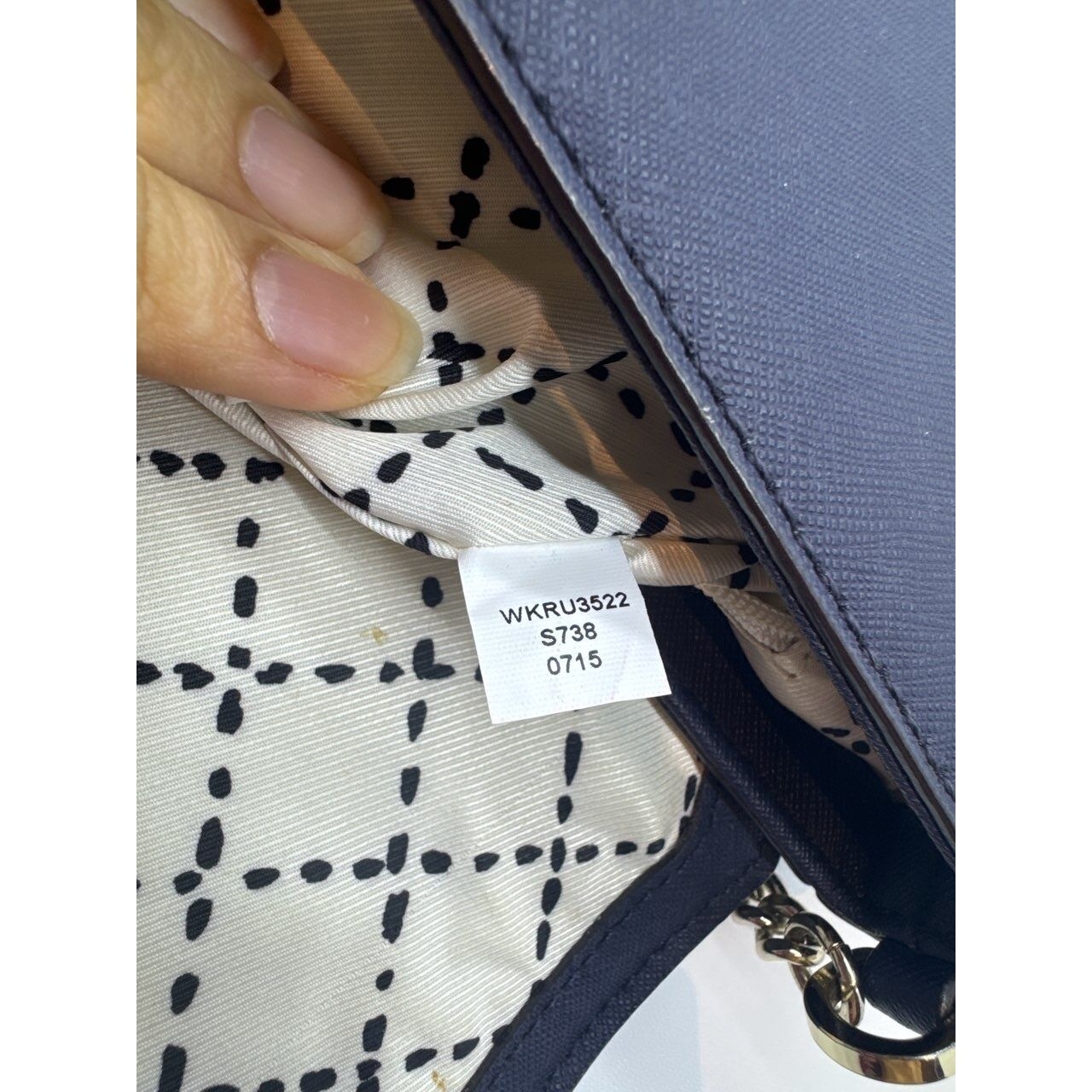 Kate Spade Navy Clutch