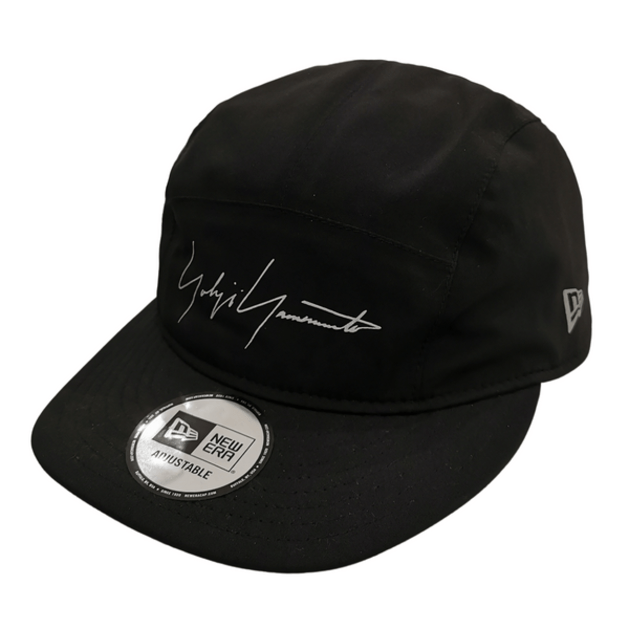 New Era × Yohji Yamamoto Black Logo Hat