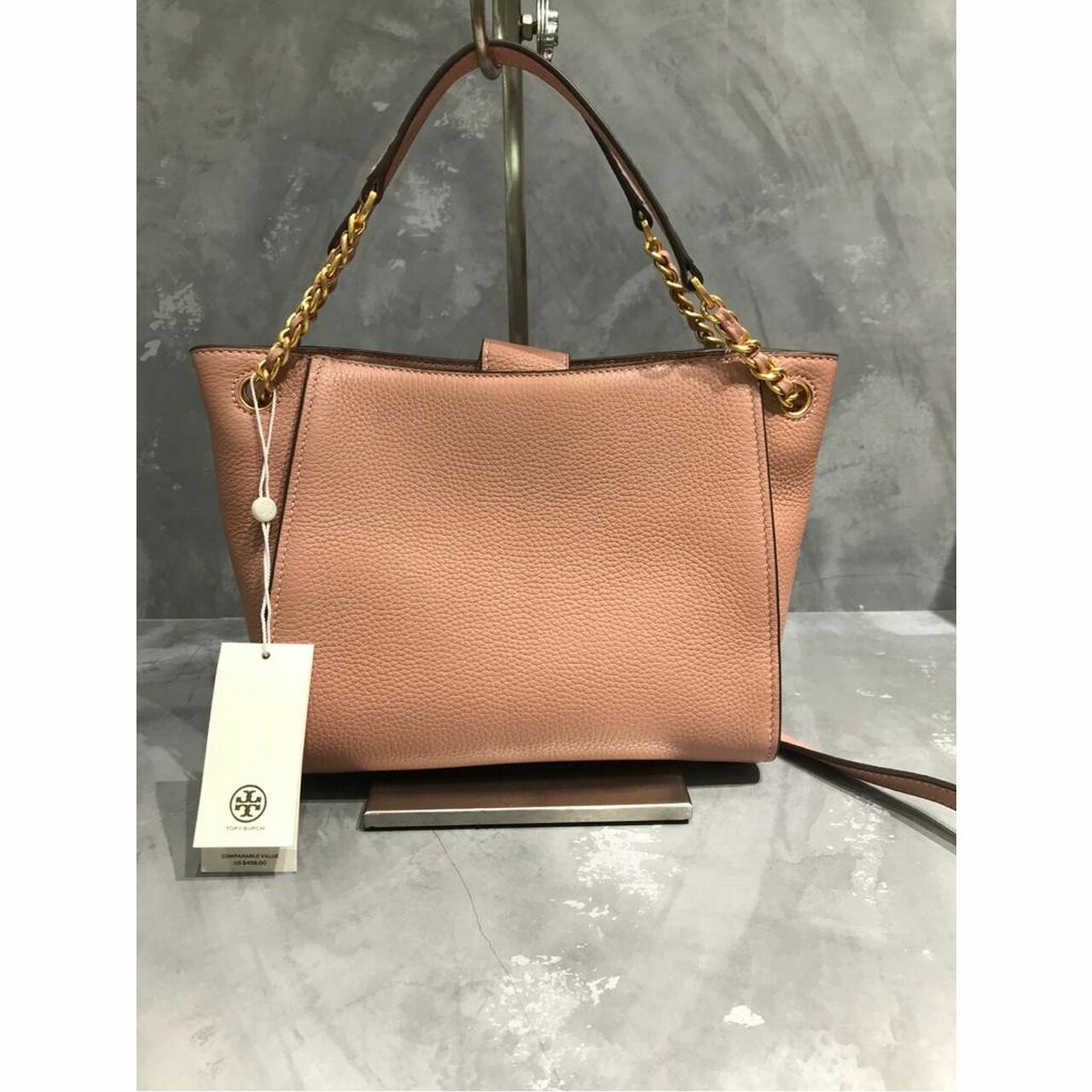 Tory Burch Moonpink Britten Mini Tote