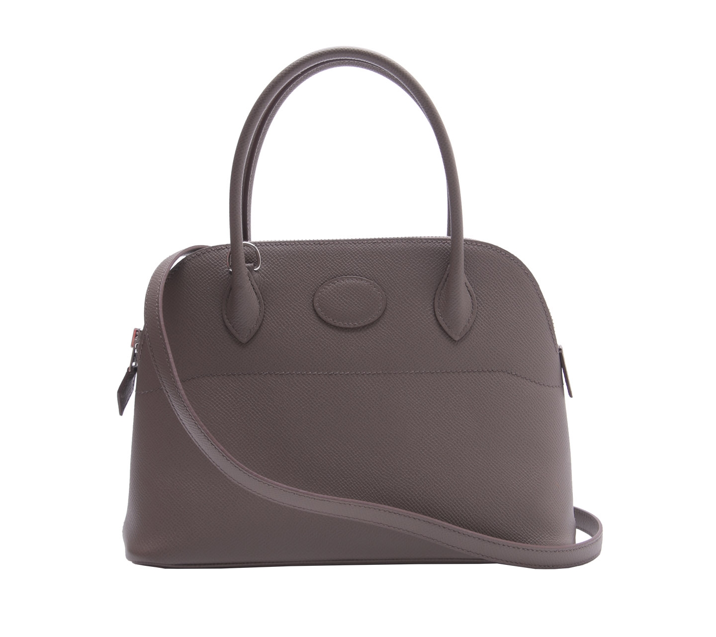 Hermes Taupe Satchel