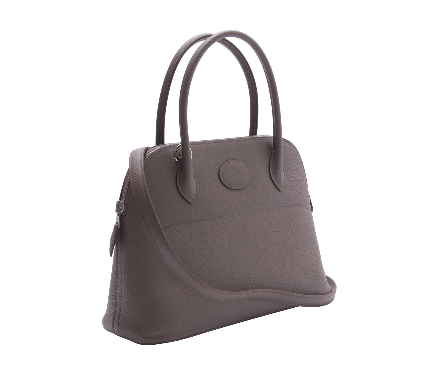 Hermes Taupe Satchel