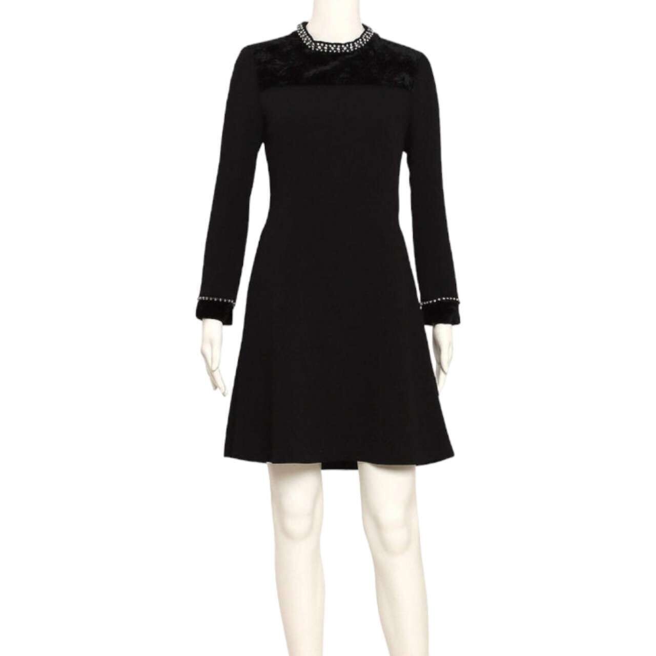 Sandro Black Mini Dress