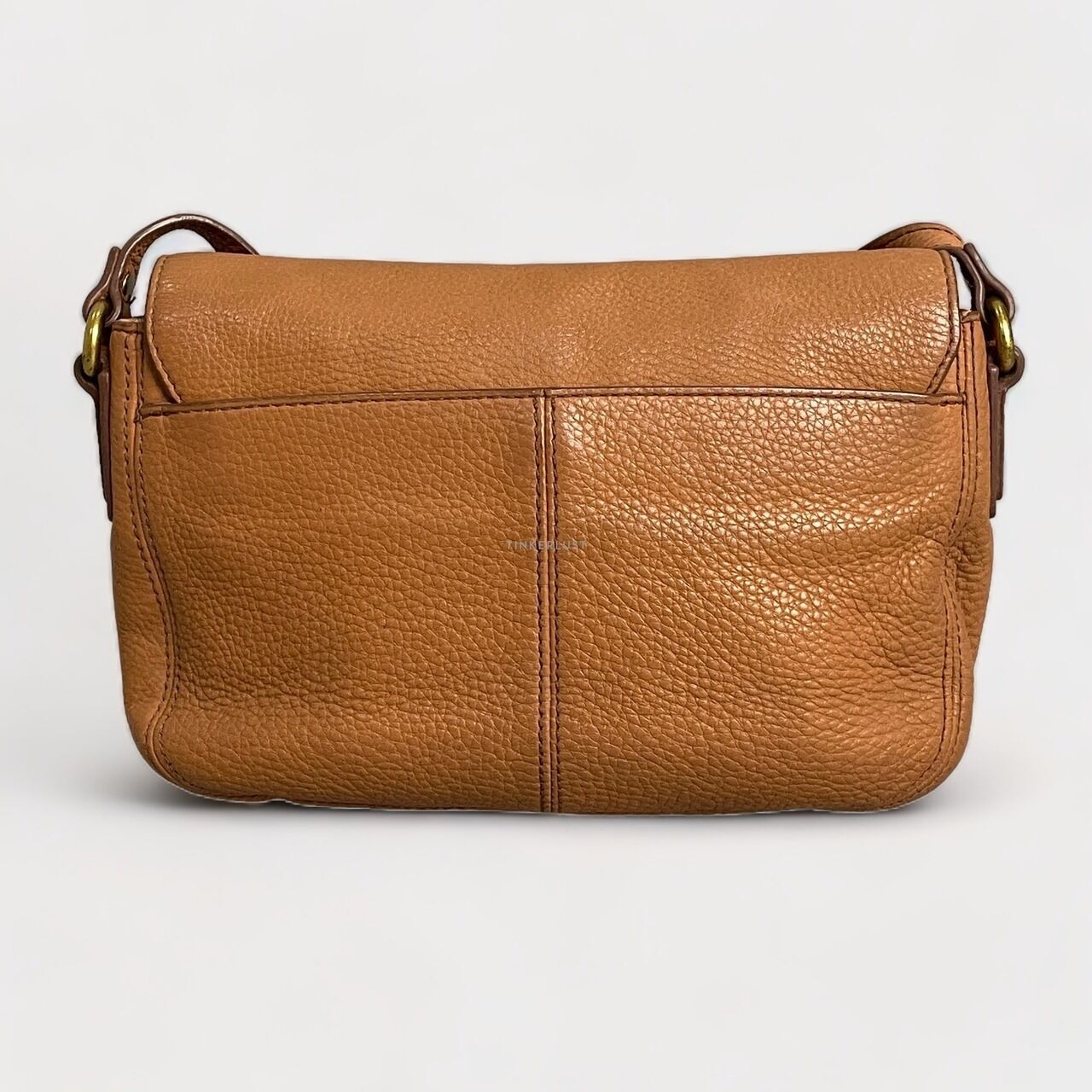 Fossil Molly Brown Flap Crossbody Bag