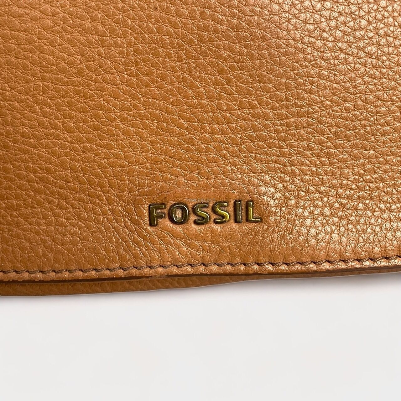 Fossil Molly Brown Flap Crossbody Bag