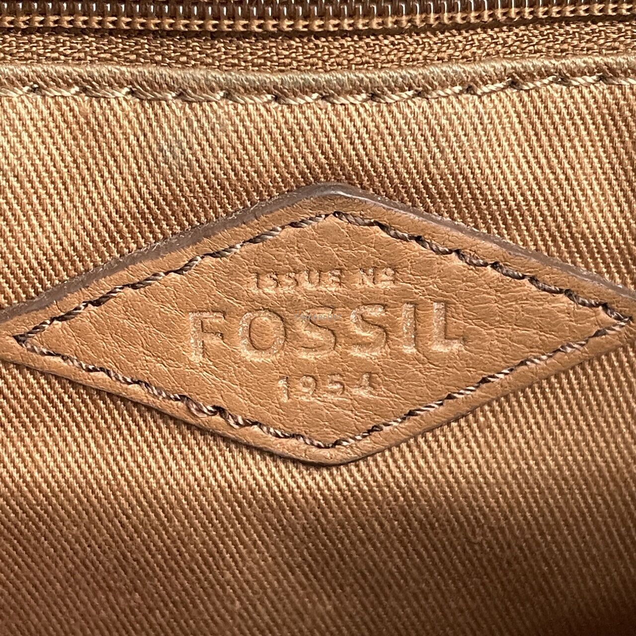 Fossil Molly Brown Flap Crossbody Bag