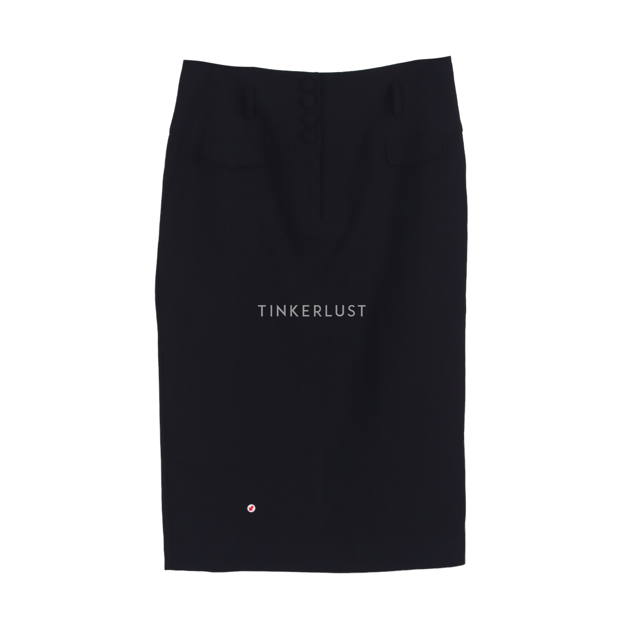 Private Collection Black Midi Skirt