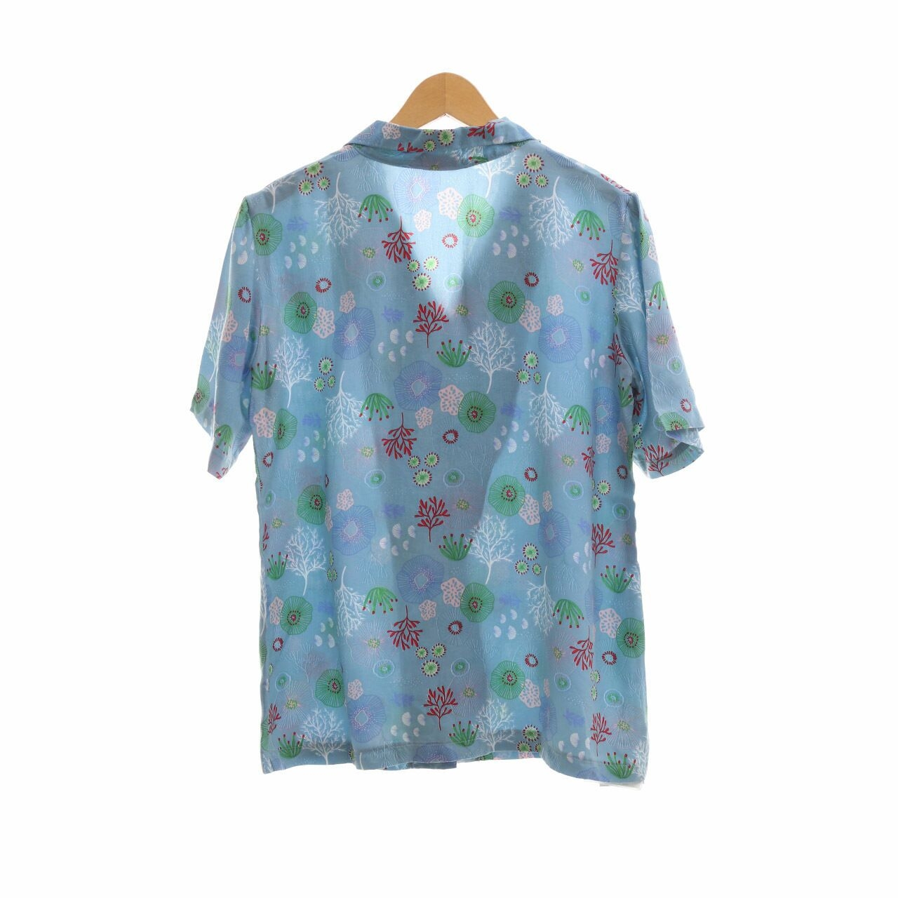 Calla Blue Printed Shirt