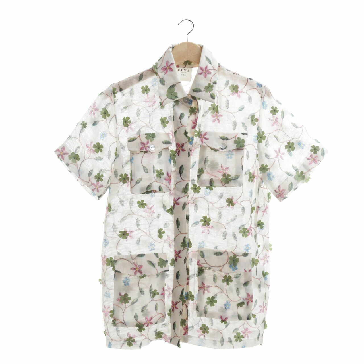 Duma Off White Floral Shirt