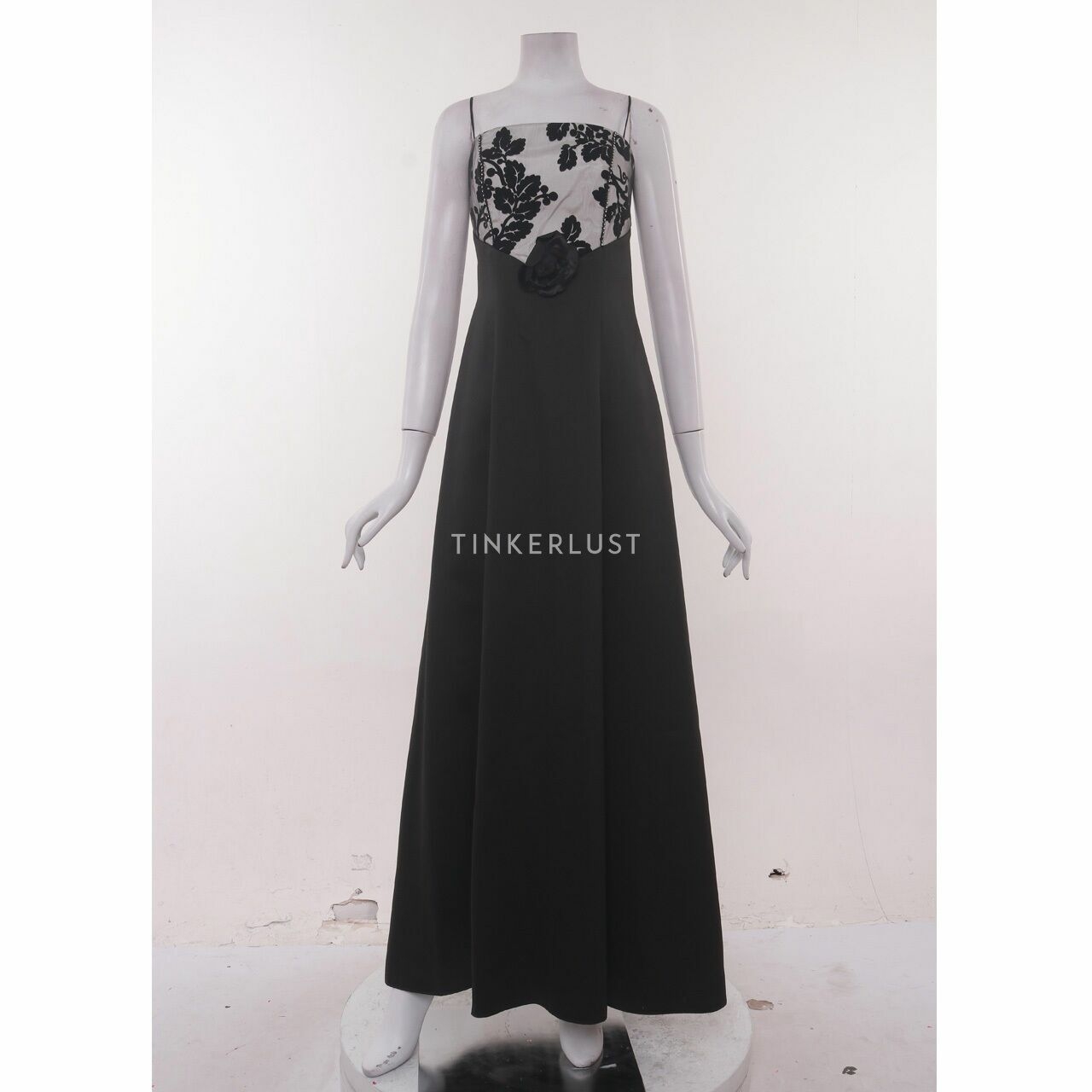 Private Collection Black Long Dress