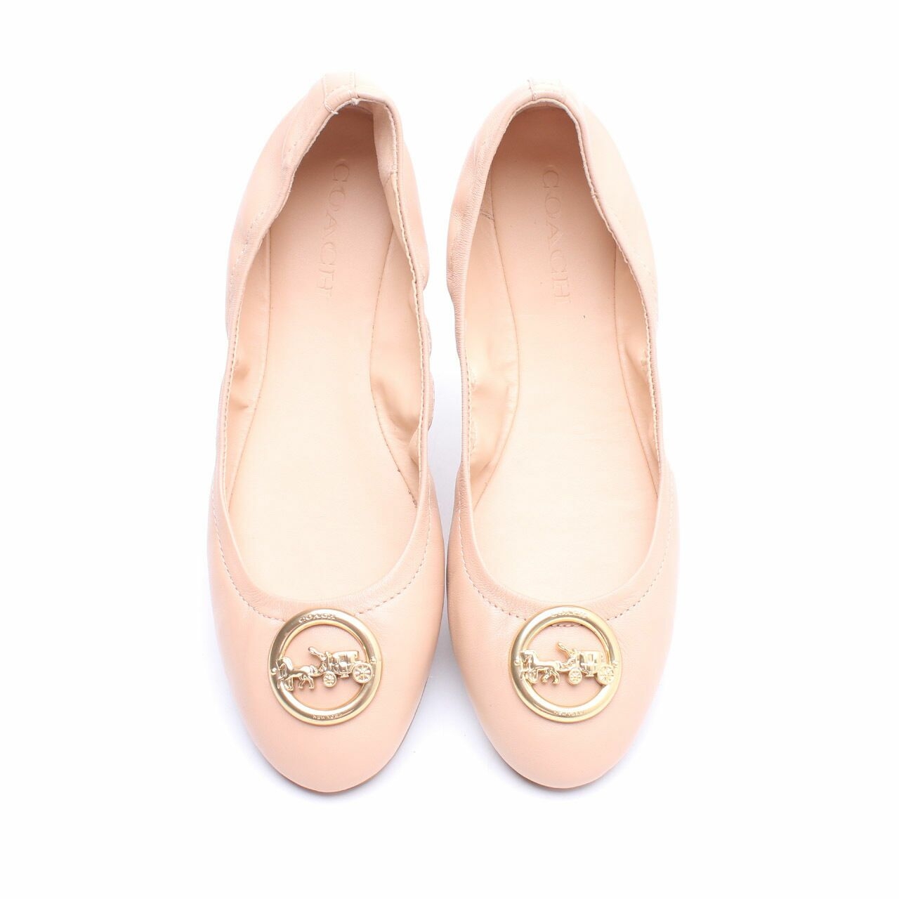 Coach Nude  Bailey Ballet Flats