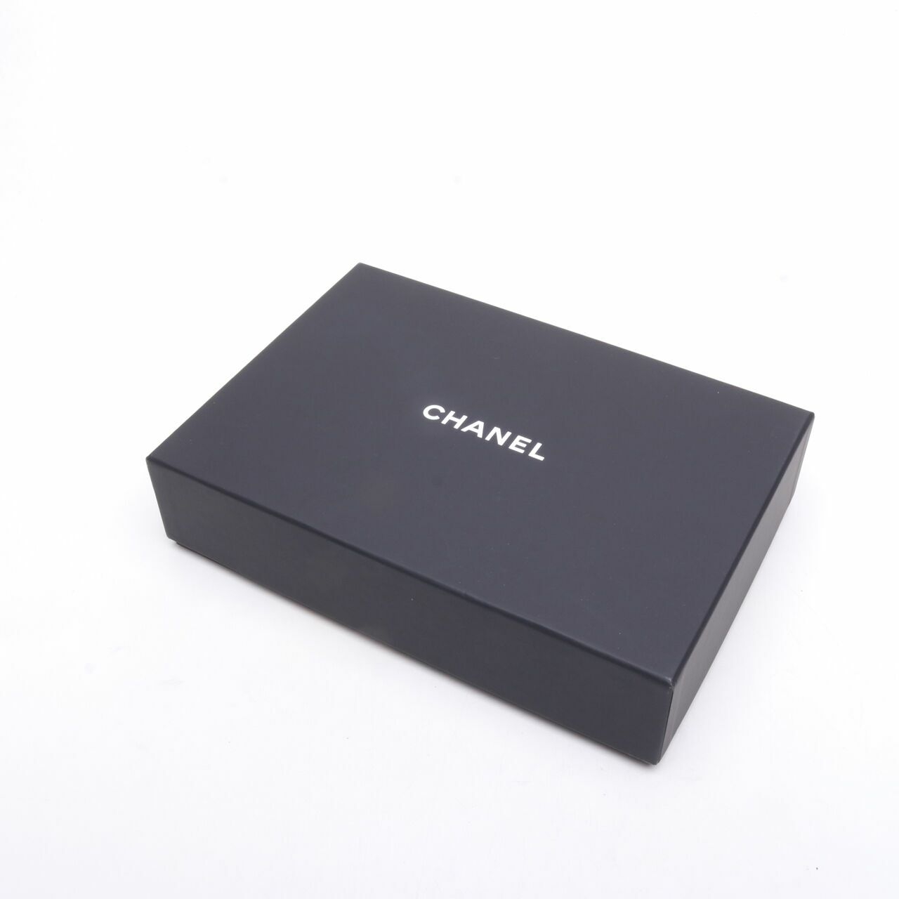 Chanel Gold Coin Chain Wallet WOC Black