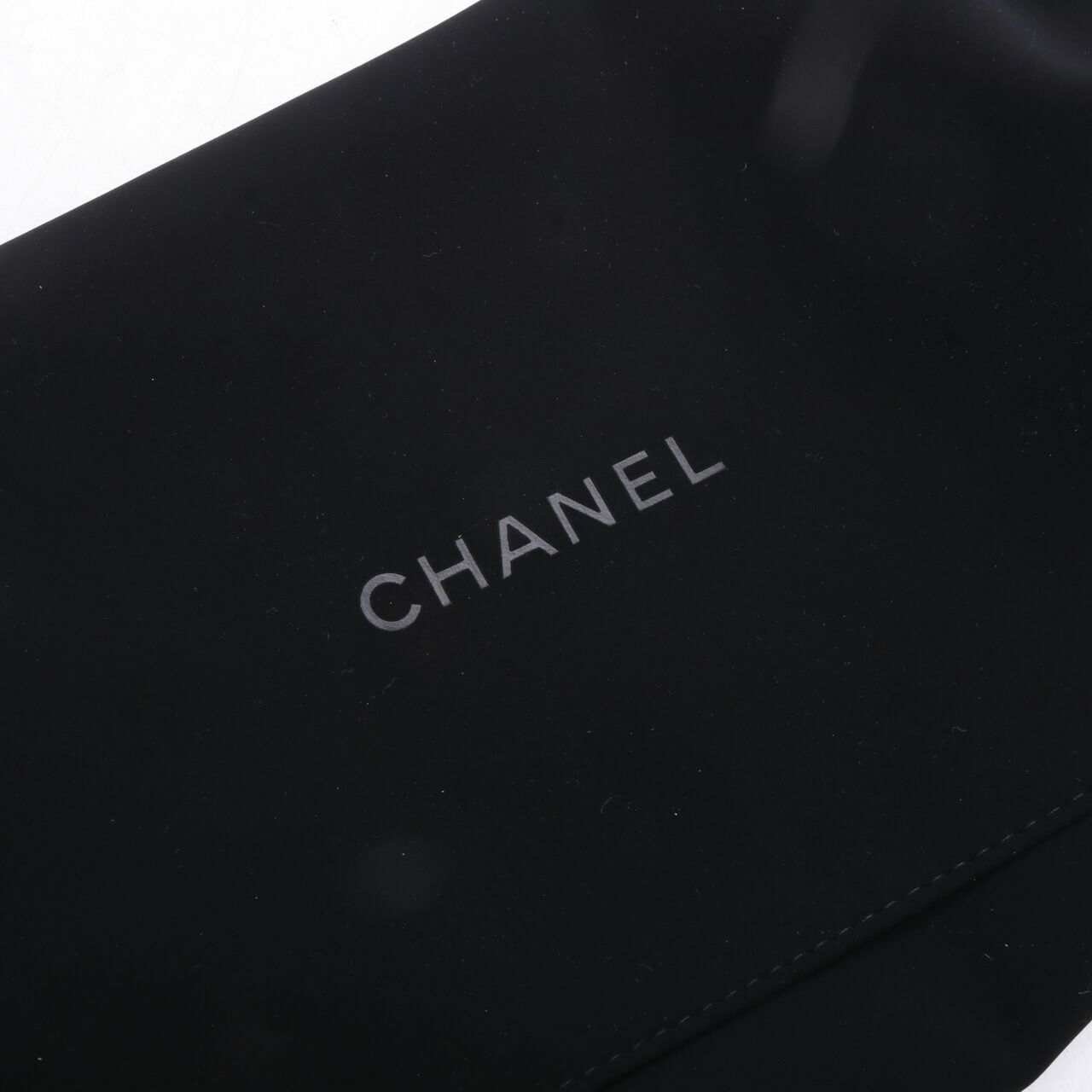 Chanel Gold Coin Chain Wallet WOC Black