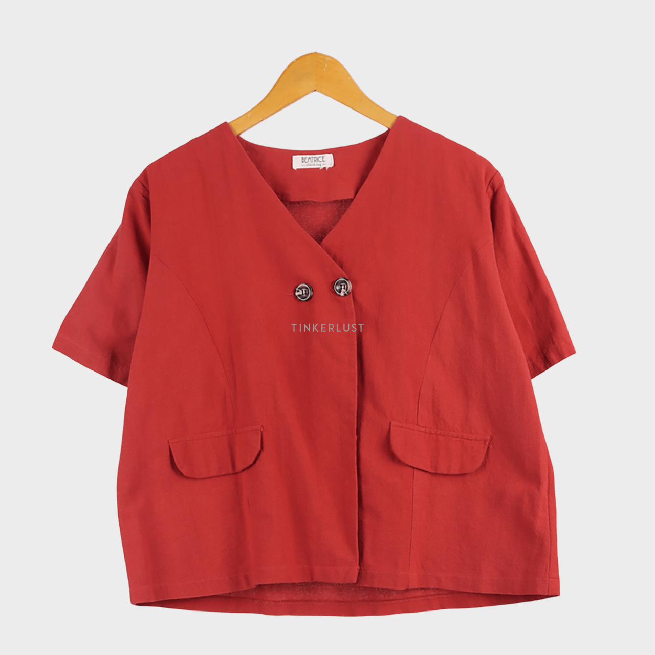 Beatrice Clothing Burnt Orange Blouse