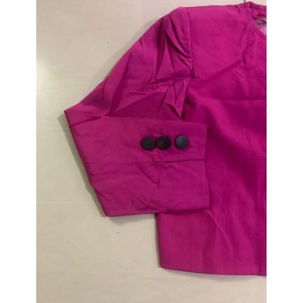 Yves Saint Laurent Magenta Blazer