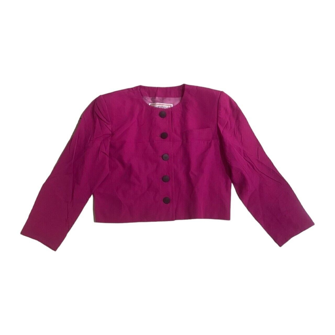 Yves Saint Laurent Magenta Blazer