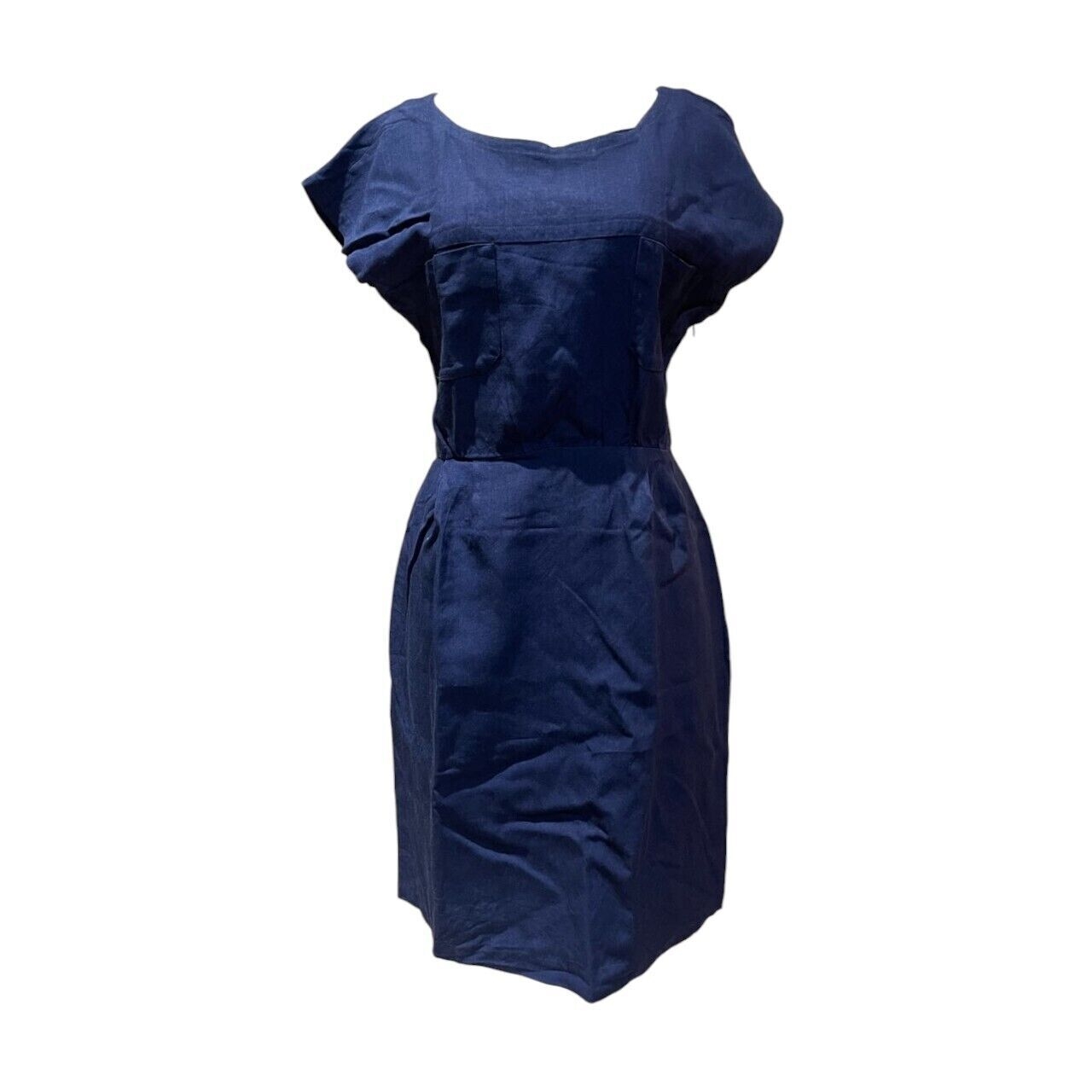 Yves Saint Laurent Blue Mini Dress