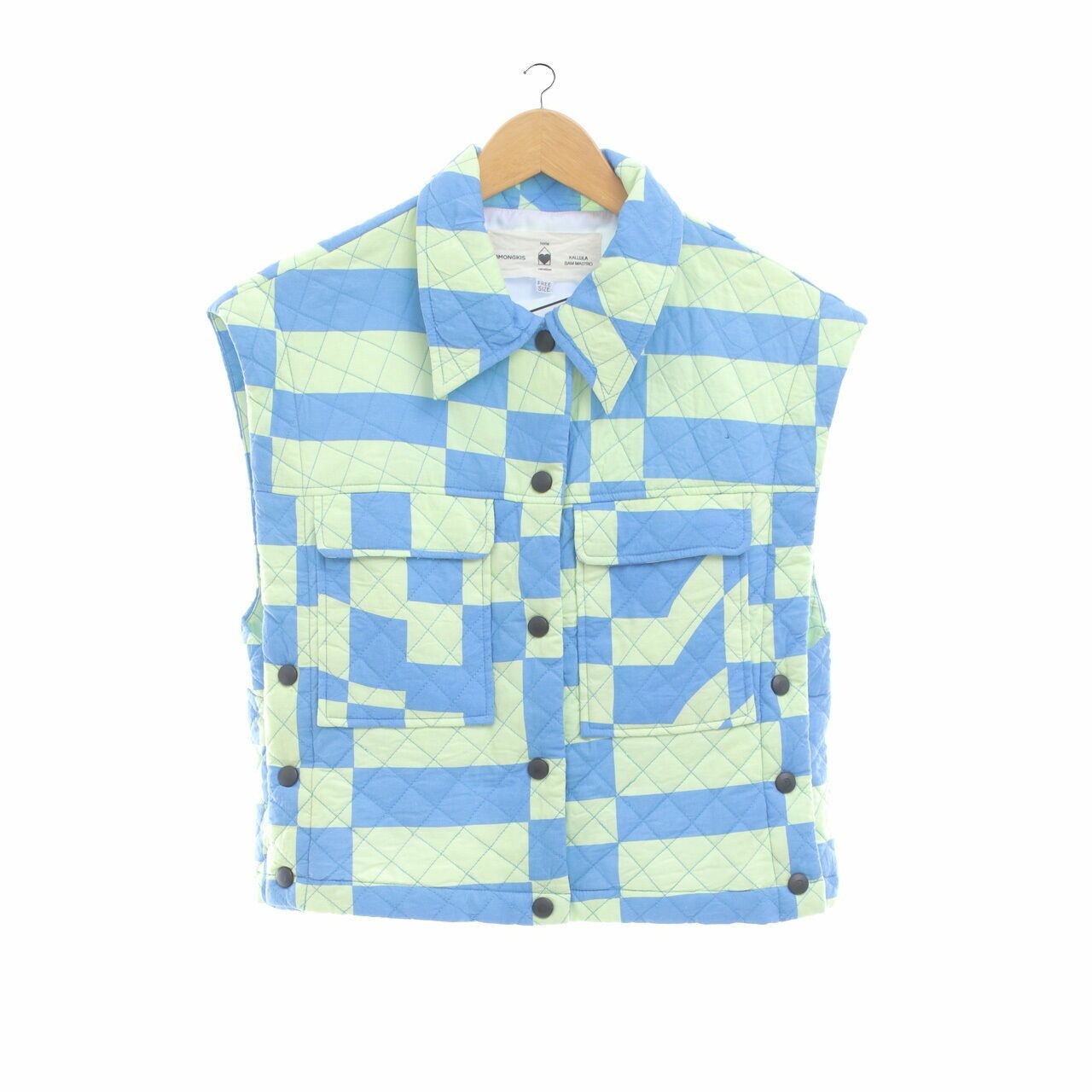 3Mongkis x Kallula Bam Mastro Blue Green Vest