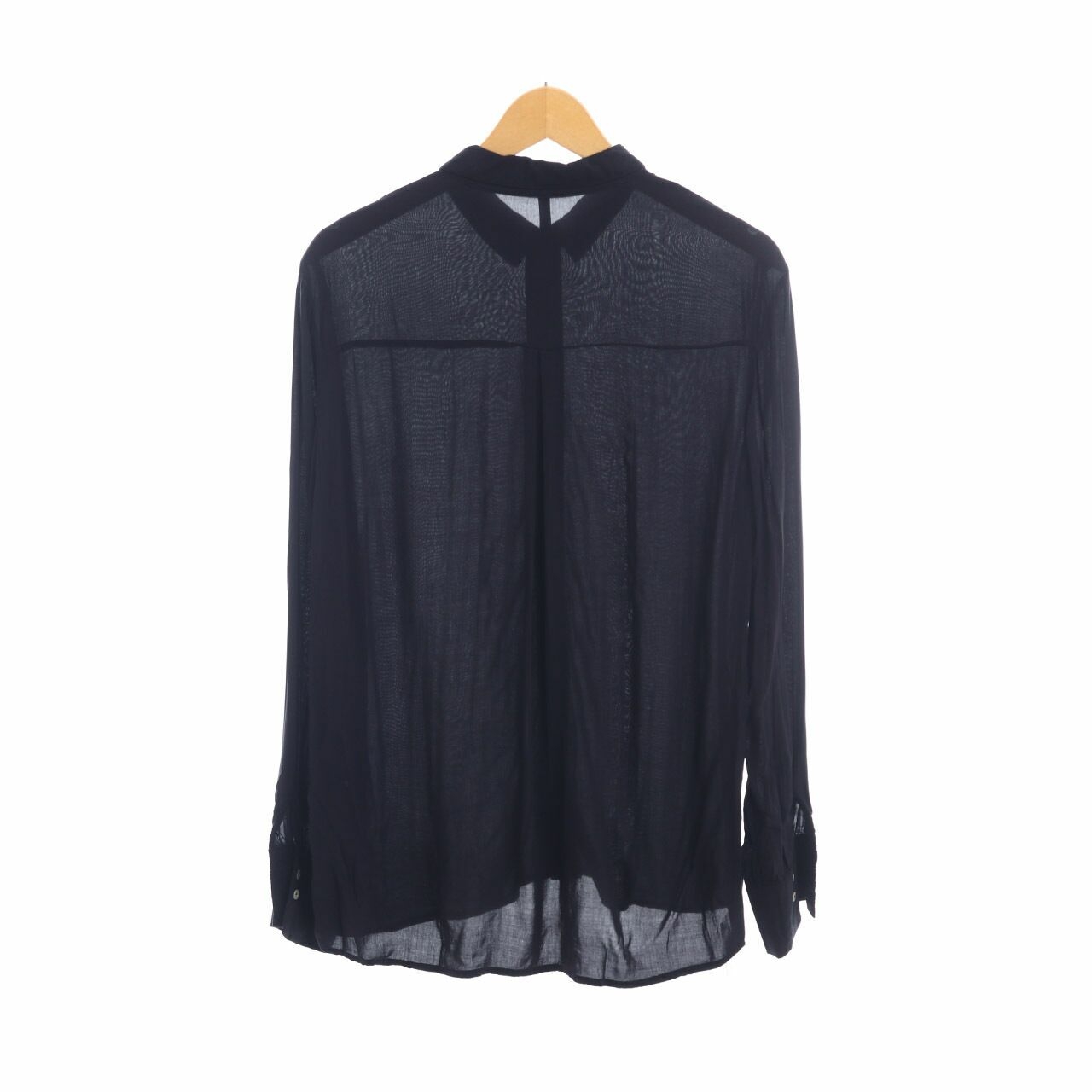 Stradivarius Black Shirt