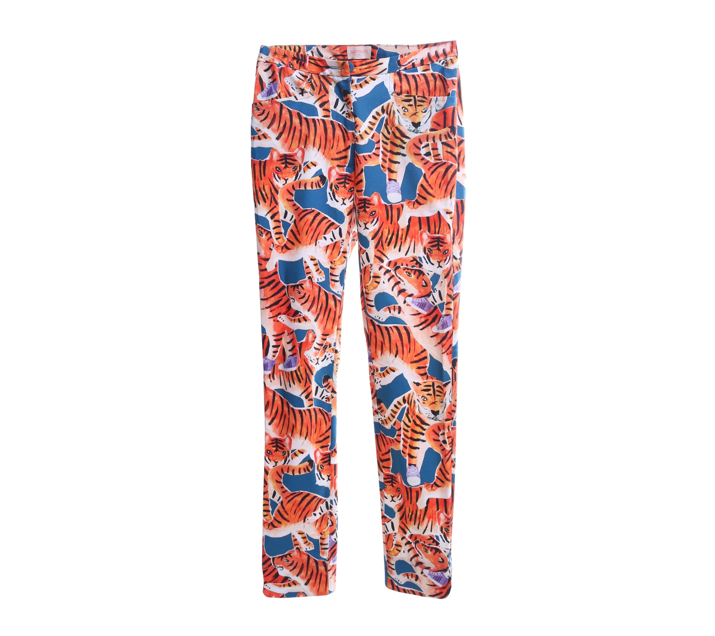 Gorman Multi Colour Animal Print Long Pants