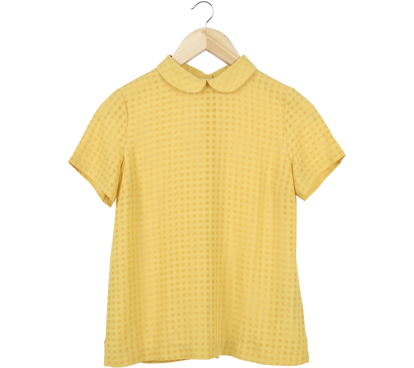 Dorothy Perkins Yellow Checkered Blouse