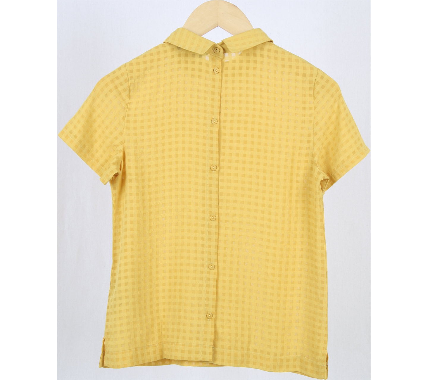 Dorothy Perkins Yellow Checkered Blouse