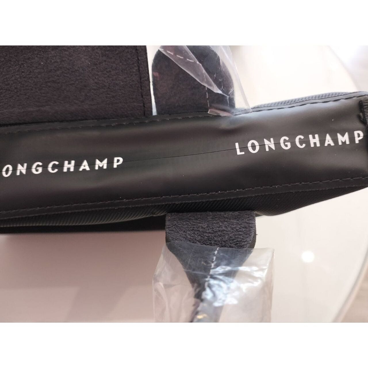 Longchamp Le Pliage Energy XS in Black Satchel Bag